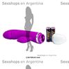 30 functions of vibrations, 2 AAA batteries, silicone